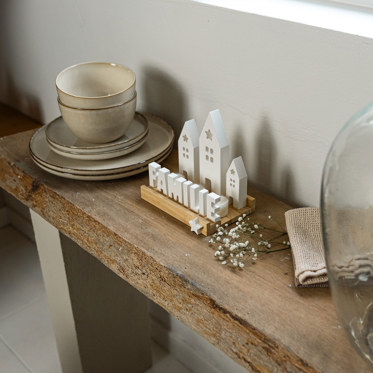 Kerzenhalter Familie Hygge