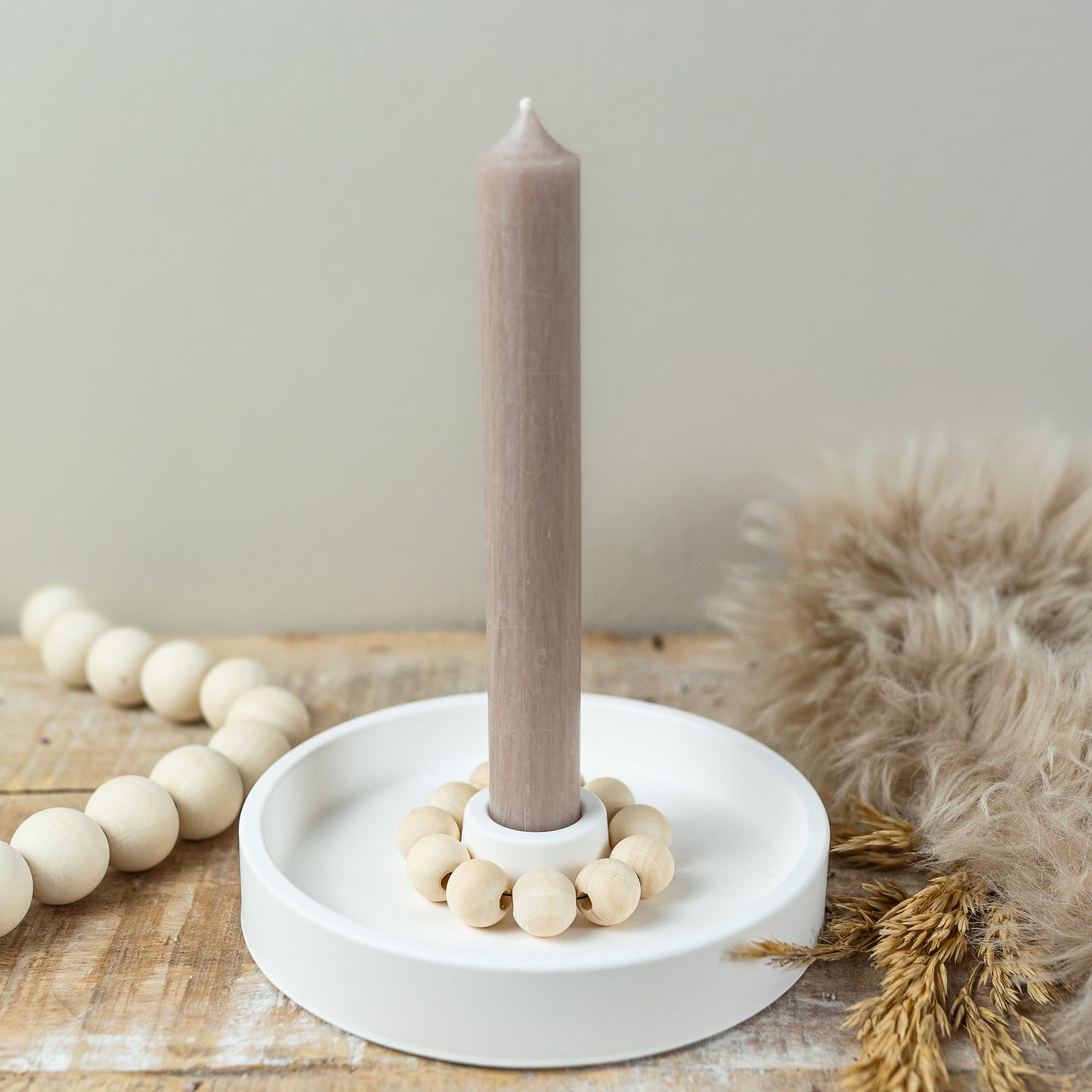 Hygge Kerzenteller Einfachheit