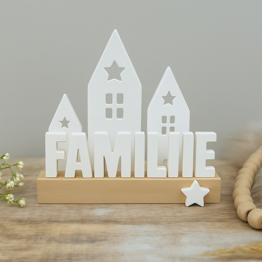 Hygge Kerzenhalter Familie