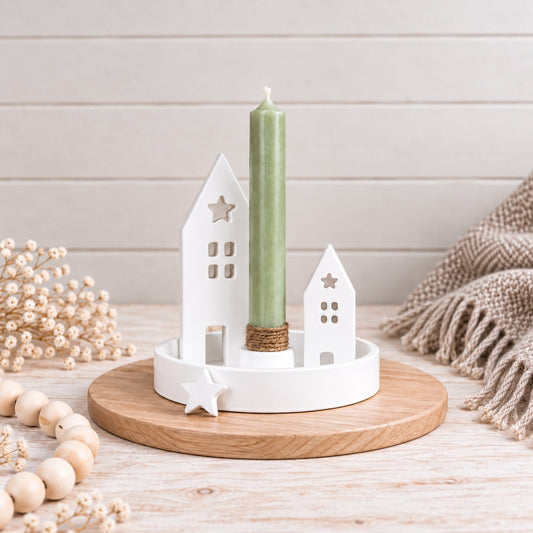 Hygge Kerzenteller Nordlicht