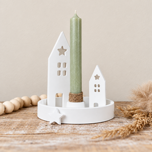 Hygge Kerzenteller Nordlicht